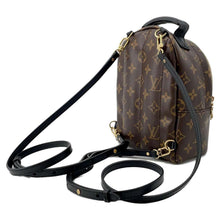 将图像加载到图库查看器中，LOUIS VUITTON Palm Springs Backpack NoirM44873 Monogram Size MINI
