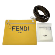 将图像加载到图库查看器中，FENDI Peekaboo Icy You Khaki7VA529 Nylon
