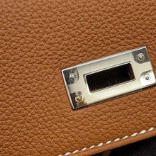 将图像加载到图库查看器中，HERMES Kelly Retourne Gold Togo Leather Size 25
