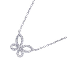 Load image into Gallery viewer, GRAFF Mini Butterfly Silhouette Diamond PendantRGP808 18K White Gold
