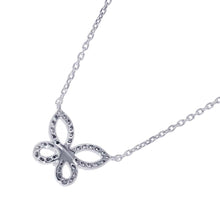 将图像加载到图库查看器中，GRAFF Mini Butterfly Silhouette Diamond PendantRGP808 18K White Gold
