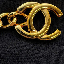 Load image into Gallery viewer, CHANEL CC Logo Turnlock Choker Gold Metal
