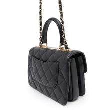 将图像加载到图库查看器中，CHANEL Top handle 2WAYHandbag BlackAS4654 Lambskin Size 20
