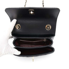 将图像加载到图库查看器中，CHANEL Top handle 2WAYHandbag BlackAS4654 Lambskin Size 20
