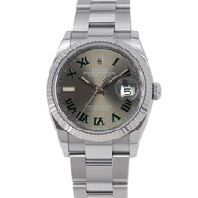 Load image into Gallery viewer, ROLEX Datejust W36mm Stainless Steel K18WG Slate Dial126234
