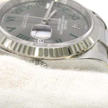 Load image into Gallery viewer, ROLEX Datejust W36mm Stainless Steel K18WG Slate Dial126234
