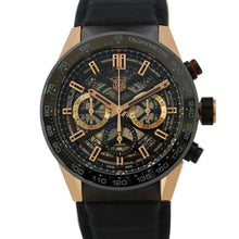 Load image into Gallery viewer, TAG HEUER Carrera Chronograph W45mm K18PG Rubber skeleton DialCBG2A50.FC6450
