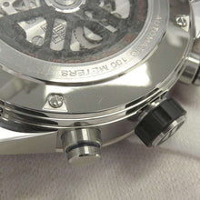 将图像加载到图库查看器中，TAG HEUER Carrera Chronograph GMT W45mm Stainless Steel skeleton DialCBG2A1Z.BA0658
