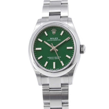 Load image into Gallery viewer, ROLEX Oyster Perpetual 31 W31mm Stainless Steel Green Dial277200
