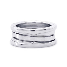 Load image into Gallery viewer, BVLGARI B-zero1 Ring Size 52/#12 18K White Gold
