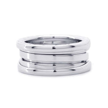 Load image into Gallery viewer, BVLGARI B-zero1 Ring Size 52/#12 18K White Gold
