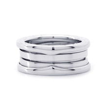 Load image into Gallery viewer, BVLGARI B-zero1 Ring Size 52/#12 18K White Gold
