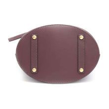 Load image into Gallery viewer, BURBERRY Bucket Shoulder Bag Bordeaux4075891 Leather Size Medium
