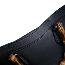 Load image into Gallery viewer, GUCCI Diana Bamboo 2wayHandbag Black655658 Leather Size Medium
