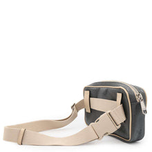 将图像加载到图库查看器中，GUCCI off the grid belt bag Gray/Ivory631341 GGNylon Leather
