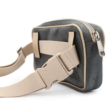 将图像加载到图库查看器中，GUCCI off the grid belt bag Gray/Ivory631341 GGNylon Leather
