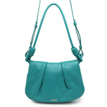 Load image into Gallery viewer, LOEWE Paseo Satchel Shoulder Bag GreenA709Q89X01 Calf Leather
