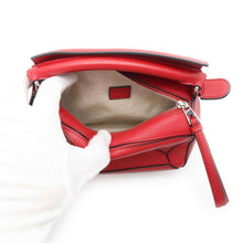 Load image into Gallery viewer, LOEWE Puzzle bag Red322.30.U95 Leather Size Mini
