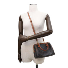 Load image into Gallery viewer, CELINE Triomphe 2way Boston Tan197582 PVC Coated Canvas Leather Size Small
