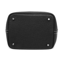 Load image into Gallery viewer, HERMES Picotin Lock Black/White stitching Taurillon Clemence Size MM
