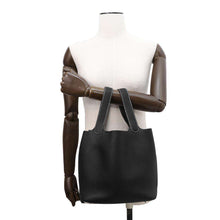 Load image into Gallery viewer, HERMES Picotin Lock Black/White stitching Taurillon Clemence Size MM
