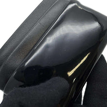 将图像加载到图库查看器中，SAINT LAURENT PARIS Coin Card Case Black777889 Patent Leather
