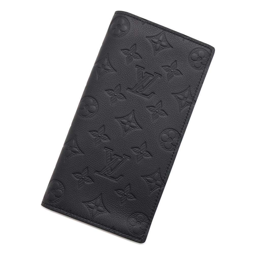 LOUIS VUITTON Portefeuille Brazza NoirM62900 Monogram Shadow