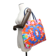 Load image into Gallery viewer, CHANEL MosaiqueCC Logo 23 Series Tote Bag Multicolor Nylon Leather
