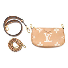 将图像加载到图库查看器中，LOUIS VUITTON Multi Pochette Accessoires Arizona/BeigeM45983 Monogram Empreinte Leather
