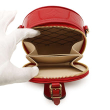 Load image into Gallery viewer, LOUIS VUITTON Bowat Hat Souple RougeM90498 Monogram Vernis Leather
