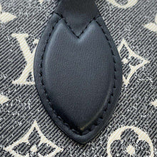 Load image into Gallery viewer, LOUIS VUITTON Onthego Noir/WhiteM46448 Monogram・Jacquard Denim Size MM
