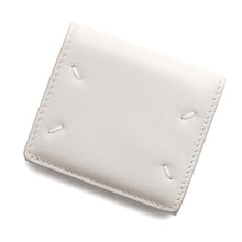 Load image into Gallery viewer, Maison Margiela Maison Margiela 4-Stitch Tri-Fold Compact Wallet WhiteS56UI0150 Leather
