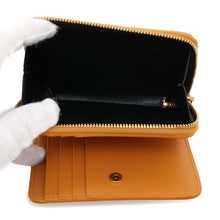 Load image into Gallery viewer, SAINT LAURENT PARIS Logo Bifold Wallet Yellow562796 Leather
