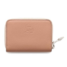 将图像加载到图库查看器中，Christian Louboutin Panettone Studded Coin Purse Jasmin Flower3175223 Leather
