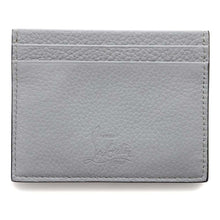 Load image into Gallery viewer, Christian Louboutin KIOS Studded Card Case Gray Leather
