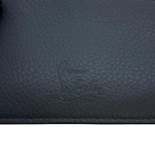 Load image into Gallery viewer, Christian Louboutin KIOS Studded Card Case Gray Leather
