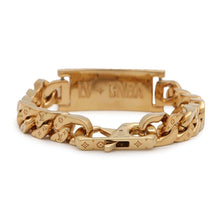 Load image into Gallery viewer, LOUIS VUITTON LVxNBA LV Ball Bracelet Size M GoldMP2858 Metal
