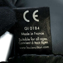 将图像加载到图库查看器中，LOUIS VUITTON Hiroshi Fujiwara Doudou Louis Fragment Teddy Bear NoirGI0184 Monogram Eclipse
