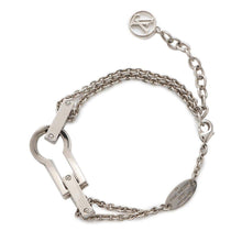 将图像加载到图库查看器中，LOUIS VUITTON Single Bracelet - Cellule Strass SilverM68120 Metal Rhinestone
