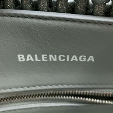 Load image into Gallery viewer, BALENCIAGA Bistro 2WAY Shoulder Bag Silver678028 Patent Leather Size XXS
