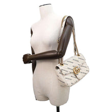 Load image into Gallery viewer, GUCCI GG Marmont Shoulder Bag Hacker Project White443497 Leather
