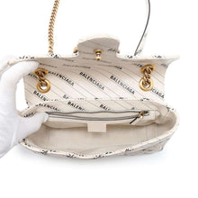 Load image into Gallery viewer, GUCCI GG Marmont Shoulder Bag Hacker Project White443497 Leather
