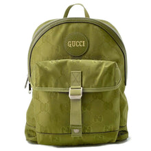 将图像加载到图库查看器中，GUCCI Off the Grid GGNylon Backpack Khaki644992 Nylon Leather
