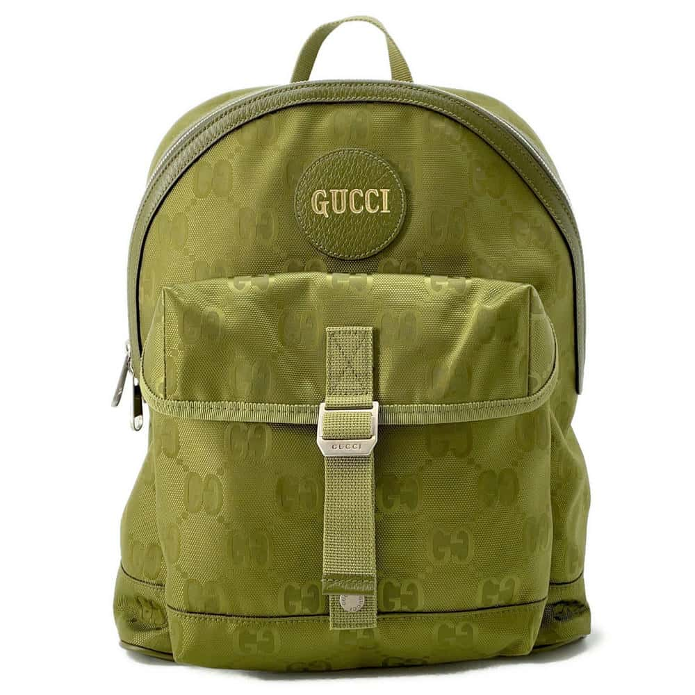 GUCCI Off the Grid GGNylon Backpack Khaki644992 Nylon Leather