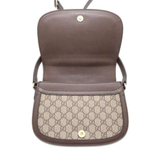 Load image into Gallery viewer, GUCCI Ophidia GG Supreme Shoulder Bag Beige/Brown601044 PVC Leather Size Small
