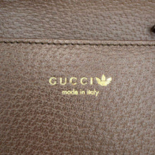 将图像加载到图库查看器中，GUCCI GG Supreme Chain Wallet Adidas Collaboration Yellow/Brown621892 PVC/Leather
