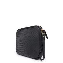 将图像加载到图库查看器中，GUCCI Guccissima Clutch Bag Black607726 Leather
