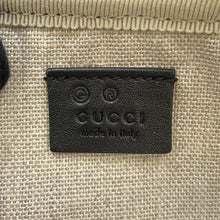 将图像加载到图库查看器中，GUCCI Guccissima Clutch Bag Black607726 Leather
