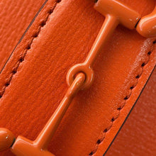 Load image into Gallery viewer, GUCCI Horsebit 2WAY Mini Shoulder Bag Orange726863 Leather
