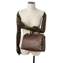 Load image into Gallery viewer, LOUIS VUITTON Speedy Bandouliere RedN41368 Damier Ebene Canvas Size 25
